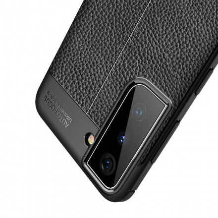 Coque Samsung Galaxy S21 Plus 5G Effet Cuir Litchi Double Line Coque Samsung Galaxy S21 Plus 5G Effet Cuir Litchi Double Line