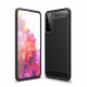 Coque Samsung Galaxy S21 Plus 5G Fibre Carbone Brossée Coque Samsung Galaxy S21 Plus 5G Fibre Carbone Brossée