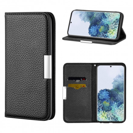 Flip Cover Samsung Galaxy S21 Plus 5G Simili Cuir Litchi Ultra Chic Flip Cover Samsung Galaxy S21 Plus 5G Simili Cuir Litchi Ultra Chic