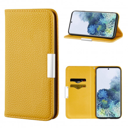 Flip Cover Samsung Galaxy S21 Plus 5G Simili Cuir Litchi Ultra Chic Flip Cover Samsung Galaxy S21 Plus 5G Simili Cuir Litchi Ultra Chic