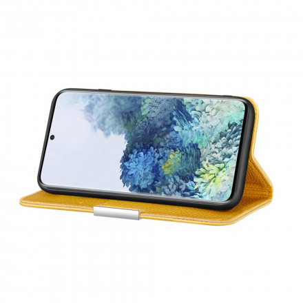 Flip Cover Samsung Galaxy S21 Plus 5G Simili Cuir Litchi Ultra Chic Flip Cover Samsung Galaxy S21 Plus 5G Simili Cuir Litchi Ultra Chic