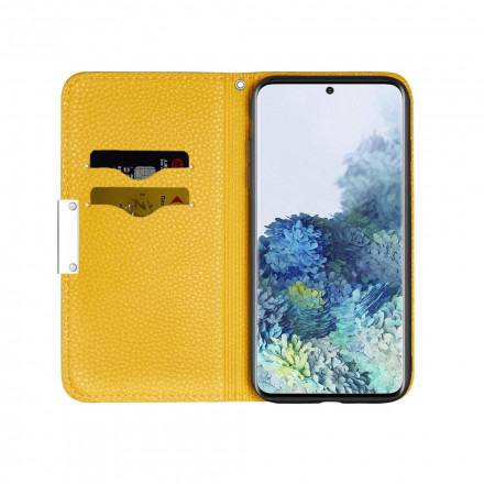Flip Cover Samsung Galaxy S21 Plus 5G Simili Cuir Litchi Ultra Chic Flip Cover Samsung Galaxy S21 Plus 5G Simili Cuir Litchi Ultra Chic