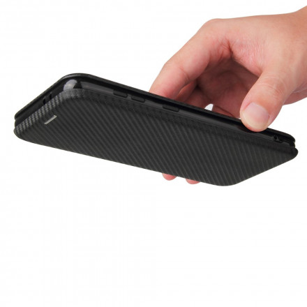Flip Cover Samsung Galaxy S21 Plus 5G Fibre Carbone Flip Cover Samsung Galaxy S21 Plus 5G Fibre Carbone
