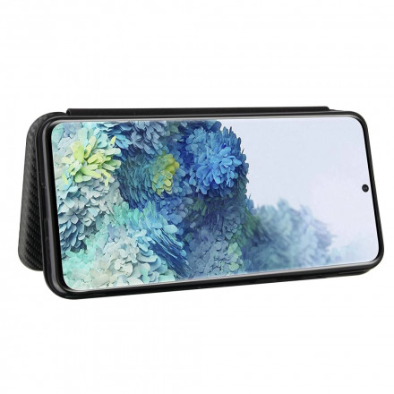 Flip Cover Samsung Galaxy S21 Plus 5G Fibre Carbone Flip Cover Samsung Galaxy S21 Plus 5G Fibre Carbone