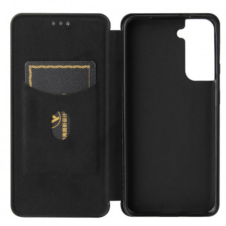 Flip Cover Samsung Galaxy S21 Plus 5G Fibre Carbone Flip Cover Samsung Galaxy S21 Plus 5G Fibre Carbone