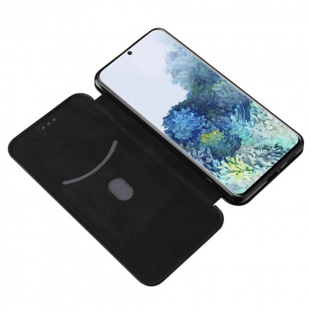Flip Cover Samsung Galaxy S21 Plus 5G Fibre Carbone Flip Cover Samsung Galaxy S21 Plus 5G Fibre Carbone