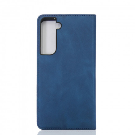 Flip Cover Samsung Galaxy S21 Plus 5G Skin-Touch Flip Cover Samsung Galaxy S21 Plus 5G Skin-Touch