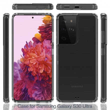 Coque Samsung Galaxy S21 Ultra 5G Transparente Crystal Coque Samsung Galaxy S21 Ultra 5G Transparente Crystal