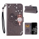 Housse Samsung Galaxy S21 Ultra 5G Hibou Mandala et Breloque Housse Samsung Galaxy S21 Ultra 5G Hibou Mandala et Breloque