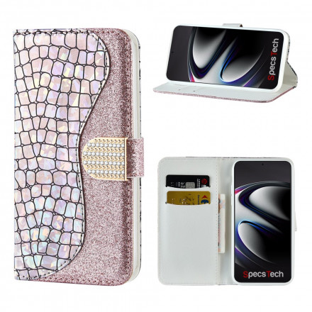 Housse Samsung Galaxy S21 Ultra 5G Croco Diamants Housse Samsung Galaxy S21 Ultra 5G Croco Diamants