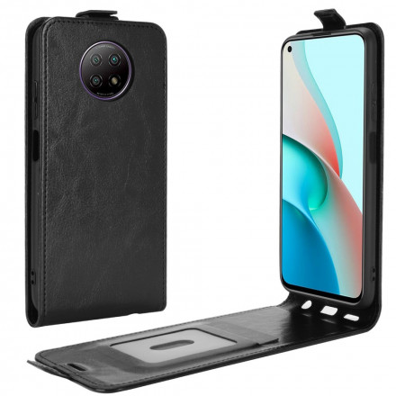 Housse Xiaomi Redmi Note 9 5G / Note 9T 5G Effet Cuir Rabat Vertical