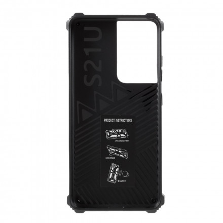 Coque Samsung Galaxy S21 Ultra 5G Bicolore Support Amovible Coque Samsung Galaxy S21 Ultra 5G Bicolore Support Amovible