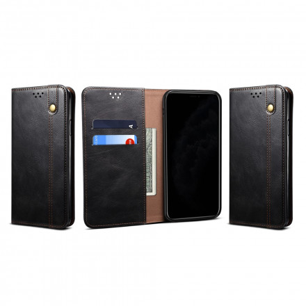 Flip Cover Samsung Galaxy S21 Ultra 5G Simili Cuir Ciré Flip Cover Samsung Galaxy S21 Ultra 5G Simili Cuir Ciré