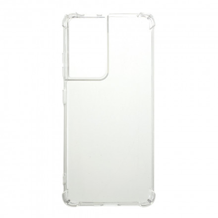 Coque Samsung Galaxy S21 Ultra 5G Transparente Coins Renforcés Coque Samsung Galaxy S21 Ultra 5G Transparente Coins Renforcés