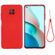 Coque Xiaomi Redmi Note 9 5G / Note 9T 5G Silicone Liquide et Lanière Coque Xiaomi Redmi Note 9 5G / Note 9T 5G Silicone Liquide et Lanière