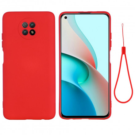 Coque Xiaomi Redmi Note 9 5G / Note 9T 5G Silicone Liquide et Lanière Coque Xiaomi Redmi Note 9 5G / Note 9T 5G Silicone Liquide et Lanière