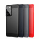 Coque Samsung Galaxy S21 Ultra 5G Fibre Carbone Brossée MOFI Coque Samsung Galaxy S21 Ultra 5G Fibre Carbone Brossée MOFI