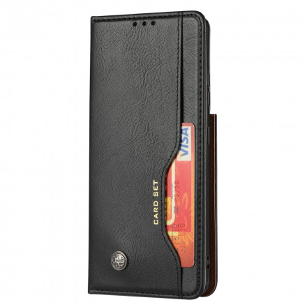Flip Cover Samsung Galaxy S21 Ultra 5G Simili Cuir Porte-Cartes Flip Cover Samsung Galaxy S21 Ultra 5G Simili Cuir Porte-Cartes