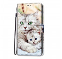 Housse Samsung Galaxy S21 Ultra 5G Famille de Chats
