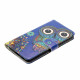 Housse Samsung Galaxy S21 Ultra 5G Hibou en Mandala