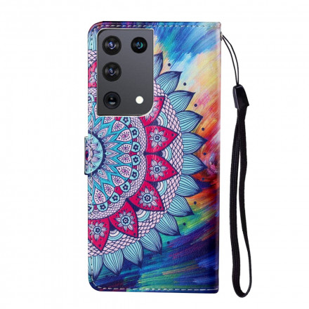 Housse Samsung Galaxy S21 Ultra 5G King Mandala Housse Samsung Galaxy S21 Ultra 5G King Mandala
