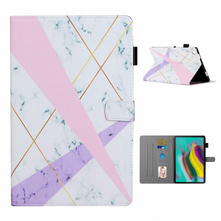 Housse Samsung Galaxy Tab A7 (2020) Marbre Géométrie Housse Samsung Galaxy Tab A7 (2020) Marbre Géométrie