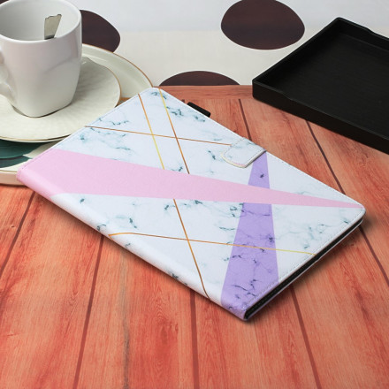 Housse Samsung Galaxy Tab A7 (2020) Marbre Géométrie Housse Samsung Galaxy Tab A7 (2020) Marbre Géométrie