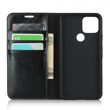 Flip Cover Google Pixel 4a 5G Cuir Véritable Flip Cover Google Pixel 4a 5G Cuir Véritable