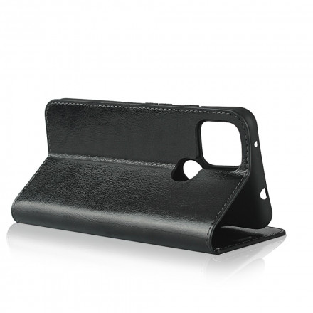 Flip Cover Google Pixel 4a 5G Cuir Véritable Flip Cover Google Pixel 4a 5G Cuir Véritable
