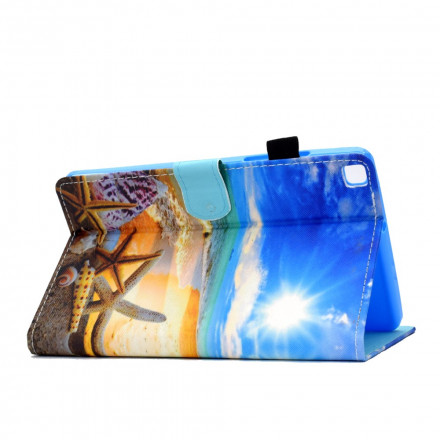 Housse Samsung Galaxy Tab A7 (2020) Plage Fun Housse Samsung Galaxy Tab A7 (2020) Plage Fun
