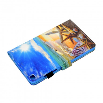 Housse Samsung Galaxy Tab A7 (2020) Plage Fun Housse Samsung Galaxy Tab A7 (2020) Plage Fun