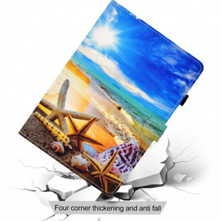 Housse Samsung Galaxy Tab A7 (2020) Plage Fun Housse Samsung Galaxy Tab A7 (2020) Plage Fun
