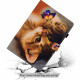 Housse Samsung Galaxy Tab A7 (2020) Mon Chaton et Papillon Housse Samsung Galaxy Tab A7 (2020) Mon Chaton et Papillon