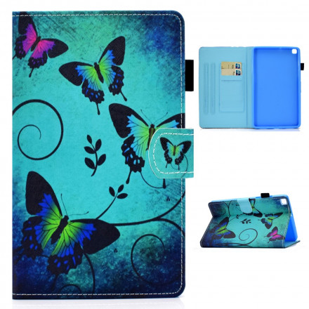 Housse Samsung Galaxy Tab A7 (2020) Papillons Uniques