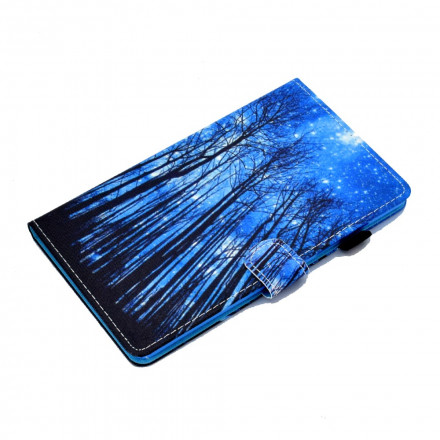 Housse Samsung Galaxy Tab A7 (2020) Forêt de Nuit Housse Samsung Galaxy Tab A7 (2020) Forêt de Nuit