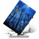 Housse Samsung Galaxy Tab A7 (2020) Forêt de Nuit Housse Samsung Galaxy Tab A7 (2020) Forêt de Nuit