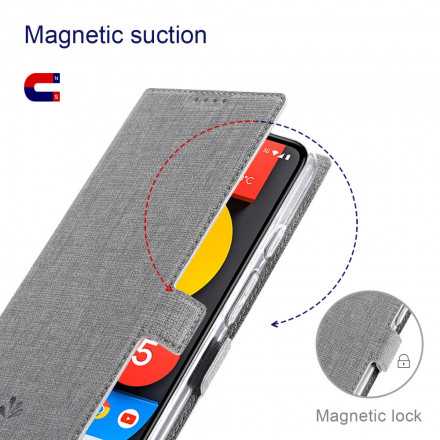 Flip Cover Google Pixel 4a 5G Texturée VILI DMX Flip Cover Google Pixel 4a 5G Texturée VILI DMX