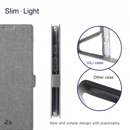 Flip Cover Google Pixel 4a 5G Texturée VILI DMX Flip Cover Google Pixel 4a 5G Texturée VILI DMX