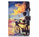 Housse Samsung Galaxy Tab A7 (2020) Vélo Art