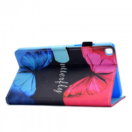 Housse Samsung Galaxy Tab A7 (2020) Butterfly Housse Samsung Galaxy Tab A7 (2020) Butterfly