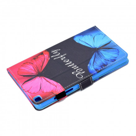 Housse Samsung Galaxy Tab A7 (2020) Butterfly Housse Samsung Galaxy Tab A7 (2020) Butterfly