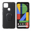 Coque Google Pixel 4a 5G Fibre Carbone Anneau-Support