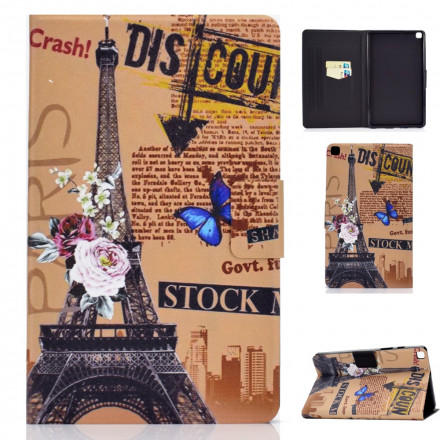 Housse Samsung Galaxy Tab A7 (2020) Tour Eiffel Housse Samsung Galaxy Tab A7 (2020) Tour Eiffel