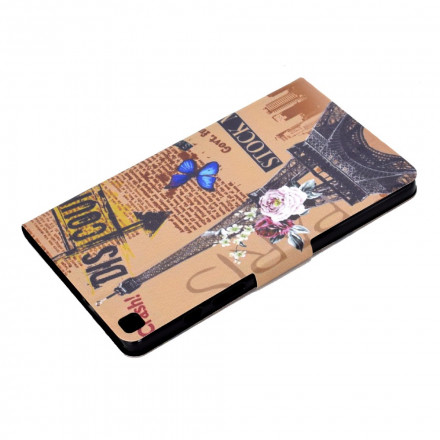 Housse Samsung Galaxy Tab A7 (2020) Tour Eiffel Housse Samsung Galaxy Tab A7 (2020) Tour Eiffel