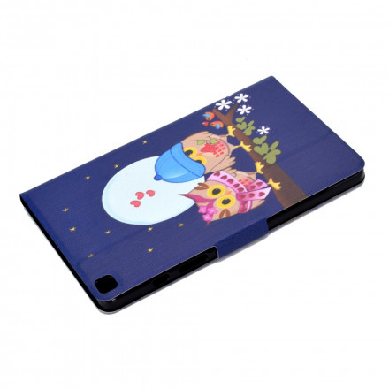 Housse Samsung Galaxy Tab A7 (2020 Hiboux