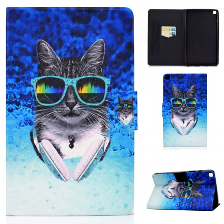 Housse Samsung Galaxy Tab A7 (2020) DJ Cat Housse Samsung Galaxy Tab A7 (2020) DJ Cat