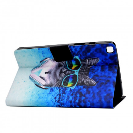 Housse Samsung Galaxy Tab A7 (2020) DJ Cat Housse Samsung Galaxy Tab A7 (2020) DJ Cat