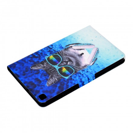 Housse Samsung Galaxy Tab A7 (2020) DJ Cat Housse Samsung Galaxy Tab A7 (2020) DJ Cat