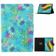 Housse Samsung Galaxy Tab A7 (2020) Fleurs et Feuilles Housse Samsung Galaxy Tab A7 (2020) Fleurs et Feuilles