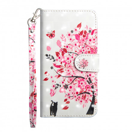 Housse Google Pixel 5 Arbre Rose Housse Google Pixel 5 Arbre Rose